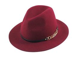 ☆ 二鹿帽飾☆ 秋冬限定/ 金色鐵扣/ 圓頂禮帽女 韓版秋冬天純羊毛呢盆帽漁夫帽英倫複古氈帽子 歷史價格詳細信息