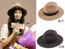 ☆ 二鹿帽飾☆ 秋冬限定/ 金色鐵扣/ 圓頂禮帽女 韓版秋冬天純羊毛呢盆帽漁夫帽英倫複古氈帽子 歷史價格詳細信息