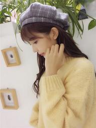 新款 豹紋貝雷帽女士秋冬新款豹紋毛呢貝雷帽韓版日系文藝畫家帽帽子 歷史價格詳細信息