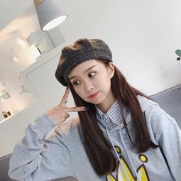 【現貨】經典 帽子 格子貝雷帽 格紋 小偷帽 英倫風格紳士 帽子 經典流行 鴨舌帽 K517 歷史價格詳細信息