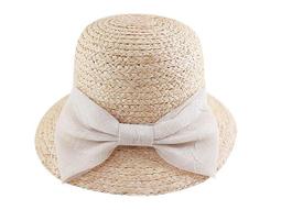 ☆二鹿帽飾☆ 麻豆最愛‧天然弧度寬邊草帽/寶藍織帶.大雙蝴蝶結/頂級拉菲草素材-3色 歷史價格詳細信息