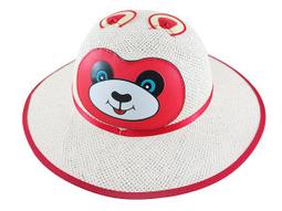 ☆二鹿帽飾☆ 小朋友(50~54cm). 可折疊,好收納型/ 軟式手編(小熊造型)- 兒童草帽-4色 歷史價格詳細信息