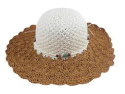 草帽拉菲草帽女大帽檐鏤空草編夏季海邊度假出游沙灘防曬遮陽拍照帽子 新品 歷史價格詳細信息