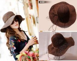 ☆二鹿帽飾☆蝴蝶結甜美鏤空/ 拉拉草大女圓型/草型蝴蝶結-手勾貝殼花 /(42cm)大海灘草帽-3色 歷史價格詳細信息