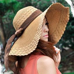草帽【夏日之旅】高品質拉菲草草帽純手工編織海邊沙灘帽凹造型漁夫帽 新品 歷史價格詳細信息