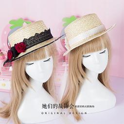 蕾絲飄帶草帽女2024新款夏季海邊度假大檐遮陽防曬帽法式鏤空 歷史價格詳細信息