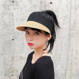 遮陽帽 空頂帽 海攤帽 遮臉帽 可收納 歷史價格詳細信息