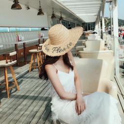 毛邊草帽 鬚邊草帽 草帽 經典大編織草帽 巴拿馬帽 巴拿馬草帽 遮陽帽 多色百搭造型紳士帽 紳士帽 歷史價格詳細信息