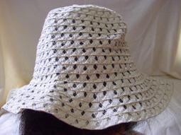 潮流帽子 收藏家女款造型帽象牙白色草編造型帽 紀念款女款 生日禮物 單品收藏只有1件 姿字櫃07 價格比較,價格查詢,歷史價格詳細信息