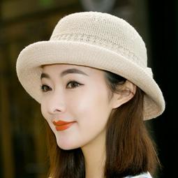 草帽 韩版春夏新款圆环顶多色宽织带遮阳防晒草帽出游度假沙滩网红草帽~熱銷 歷史價格詳細信息