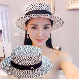 草帽女沙灘夏天防曬海邊度假出遊百搭ins帽子春夏季大帽檐遮陽帽  滿300發貨 歷史價格詳細信息