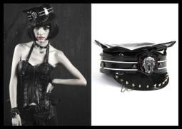 ＊mini &amp;amp; PUNK LOLO＊黑暗龐克街頭-GLP狩魔獵人異質拼接豹紋骷髏頭後背包(共2色.168)PUNK 歷史價格詳細信息