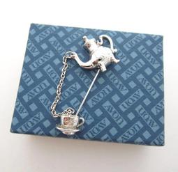 【戴大花】SIO BELL TULLY NY 來自紐約 鐵灰色圓牌 牡羊座符號 山羊頭符號 領帶 領口別針-#G12 歷史價格詳細信息