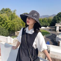 字母帽子女夏平頂防曬草帽優雅珍珠寬簷時尚氣質潮流百搭平沿草帽 歷史價格詳細信息