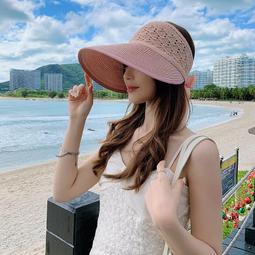 遮陽帽 防曬 鏤空草帽 大帽沿 防紫外線 熱氣球 漁夫帽 草編帽 防曬帽 海灘帽 太陽 帽 夏季 戶外 海灘 帽子 歷史價格詳細信息