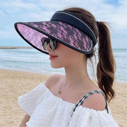 女夏季遮臉防曬沙灘帽子赫本復古網紗花朵禮帽圓頂英倫蕾絲漁夫帽 歷史價格詳細信息