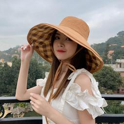 漁夫帽帽子女夏季防曬神器遮陽帽太陽遮臉防紫外線騎行薄款百搭 歷史價格詳細信息