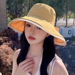 防曬帽子女夏季防紫外線戶外沙灘遮陽帽騎車空頂遮臉太陽帽貝殼帽  滿300發貨 歷史價格詳細信息