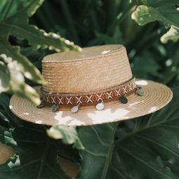 編織草帽女夏季出遊防曬沙灘遮陽帽蕾絲繫帶旅遊度假可摺疊遮陽帽 歷史價格詳細信息