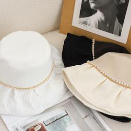 2023新款漁夫帽女遮陽防曬百搭夏大帽簷遮臉太陽防紫外線帽子春季 歷史價格詳細信息