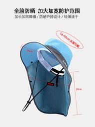 釣魚防曬帽子大頭圍遮陽防紫外線漁夫帽戶外男登山防紫外線漁夫帽(SL) 歷史價格詳細信息