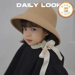 韓國東大門盆帽氣質女生純色編織漁夫帽韓風寬簷顯臉小檯燈帽 歷史價格詳細信息