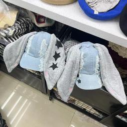兔耳朵牛仔棒球帽 鴨舌帽 兒童 帽子 鴨舌帽 遮陽帽 塗鴉 跳舞 舞蹈 女童 童裝 Y2K 現貨 橘魔法【BB6362】 歷史價格詳細信息