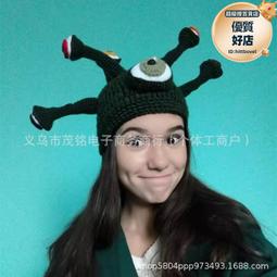 搞怪豬八戒貓咪頭套可愛寵物毛線編織帽子變裝帽狗狗生日節日頭飾 歷史價格詳細信息