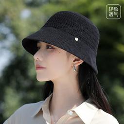 春夏季防曬遮陽漁夫帽女士高級感顯臉小大檐可折疊透氣時尚草帽 歷史價格詳細信息