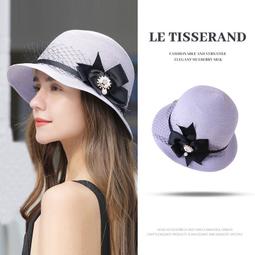 草帽防曬遮陽帽-時尚波浪大帽簷優雅女帽子母親節禮物2色73rp10【巴黎精品】 歷史價格詳細信息