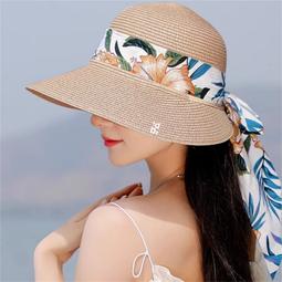 海邊防曬太陽草帽女夏天沙灘帽英倫平頂小清新禮帽網紅復古草帽(SL) 歷史價格詳細信息