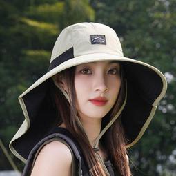 披肩遮陽帽 漁夫帽大帽檐 遮臉帽 披肩遮脖帽 連肩帽 披肩帽 帽子 遮陽 大檐帽 歷史價格詳細信息