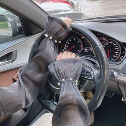 冰袖 女款防曬夏季寬松手袖 開車騎行手套冰絲袖套【淘夢屋】 歷史價格詳細信息