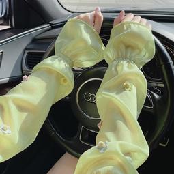 夏季冰袖 女夏寬松防曬手袖 加大冰絲袖套透氣騎行手套手袖【淘夢屋】 歷史價格詳細信息