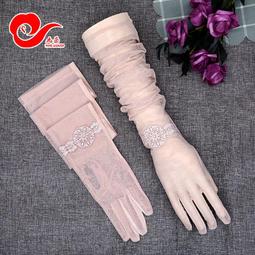 開車防曬手套防紫外線女夏季薄款袖套冰絲護手臂套袖時尚手袖神器 歷史價格詳細信息