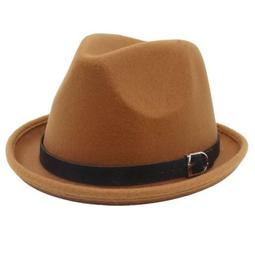 男女通用禮帽秋冬10cm大帽簷出遊攝影毛氈平頂帽子 Flat Top Hat 歷史價格詳細信息