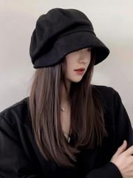 日系復古貝雷帽女秋冬季韓版大頭圍百搭蓓蕾帽子顯臉小文藝畫家帽 歷史價格詳細信息