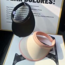 大帽檐防曬帽女夏出遊防紫外線太陽帽遮臉黑膠空頂草帽騎車遮陽帽  滿300發貨 歷史價格詳細信息