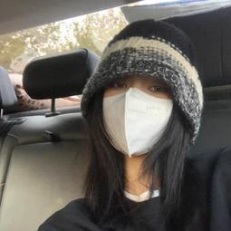 ins博主毛絨帽子女加厚保暖大頭圍漁夫帽百搭顯臉小水桶帽潮 歷史價格詳細信息