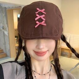 台灣現貨日系反戴前進帽男女藝文復古報童畫家帽時尚百搭顯臉小鴨舌帽潮 歷史價格詳細信息