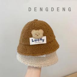 現貨寶寶秋冬保暖帽子個性貼標針織帽休閑卷邊毛線帽男女兒童冷帽包耳可開發票 歷史價格詳細信息