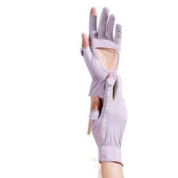 掌心鏤空款 流行貼心新設計!! GOLOV.EJOY 涼感冰絲 掀指觸控 剪裁修飾 防曬手套 歷史價格詳細信息