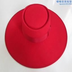 黑色大帽簷平頂帽羊毛呢禮帽秋冬英倫復古男士氈帽爵士帽子新潮 歷史價格詳細信息