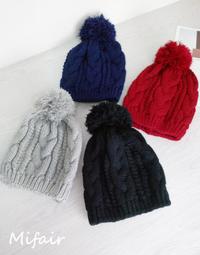 毛帽 毛球針織帽 針織帽 韓妞必備 鴨舌帽 毛線帽 韓國帽子 保暖【GH02】 歷史價格詳細信息