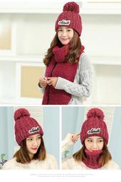 冬季加厚保暖毛絨帽子女韓國百搭大頭圍防寒手工針織帽護耳冷帽男 歷史價格詳細信息