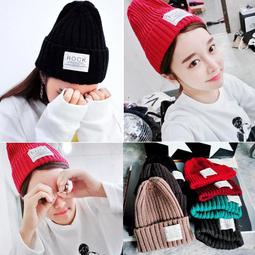 韓國新款小狗毛線帽 可愛滑板狗狗刺繡針織帽毛帽子 K744 歷史價格詳細信息