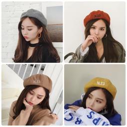 貝蕾帽【ISW】黑色羊毛貝雷帽 造型帽 歷史價格詳細信息