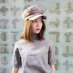 日本 BEAUTYJAPAN~ 羊毛混紡質感千鳥格貝雷帽 (#BJ2132) 粉色/卡其色 (兩色可選) 歷史價格詳細信息