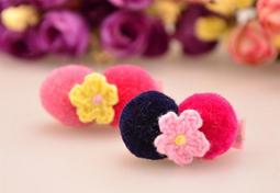 "新飾界"韓國進口 時尚布藝多片花瓣花朵抓夾 邊夾 頂夾 一字夾(共3色)~~特價158元 歷史價格詳細信息