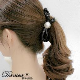 氣質甜美百搭立體鑽石大珍珠水晶髮飾髮圈N668 歷史價格詳細信息